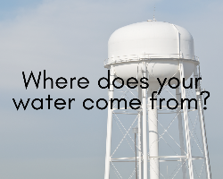 Where does GT get its water from